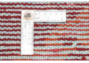 Tappeto Berbero Geometrico Rosso Scuro Arancione 231x302 Cm