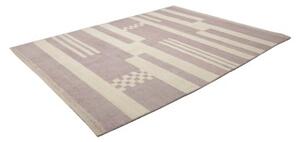 Tappeto Berbero Geometrico Malva Avorio 245x313 Cm
