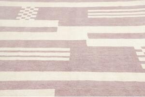Tappeto Berbero Geometrico Malva Avorio 245x313 Cm