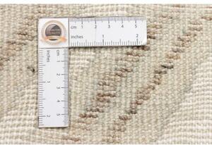 Tappeto Berbero Geometrico Beige Avorio 239x302 Cm