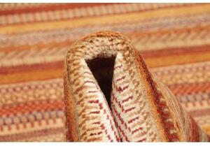 Tappeto Cromopura Geometrico Ruggine Beige Corsia 77x246 Cm