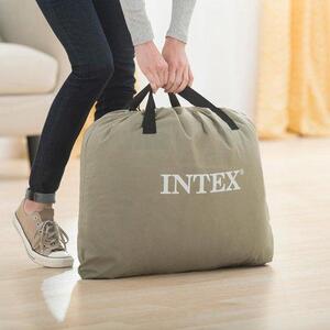 Materasso imbottito Deluxe per letto a castello singolo con sistema di gonfiaggio elettrico integrato, 99x191x42 cm, bicolore