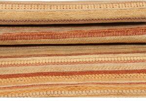 Tappeto Cromopura Geometrico Beige Arancione Corsia 78x244 Cm