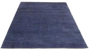 Tappeto Cromopura Geometrico Blu Notte Grigio Ardesia 153x188 Cm