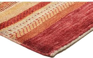 Tappeto Cromopura Geometrico Ruggine Beige Corsia 77x246 Cm