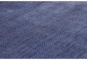 Tappeto Cromopura Geometrico Blu Notte Grigio Ardesia 153x188 Cm