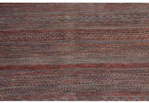 Tappeto Cromopura Geometrico Grigio Rosso 169x242 Cm