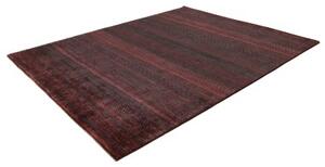 Tappeto Cromopura Geometrico Nero Antracite Bordeaux 245x305 Cm