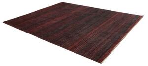Tappeto Cromopura Geometrico Nero Antracite Bordeaux 245x305 Cm