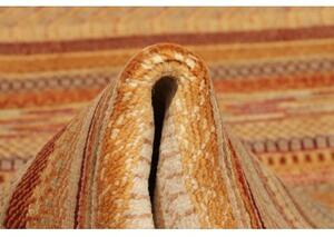 Tappeto Cromopura Geometrico Beige Arancione Corsia 78x244 Cm