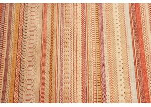 Tappeto Cromopura Geometrico Ruggine Beige Corsia 77x246 Cm