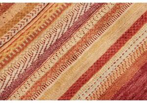 Tappeto Cromopura Geometrico Ruggine Beige Corsia 77x246 Cm