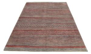 Tappeto Cromopura Geometrico Grigio Rosso 169x242 Cm