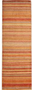 Tappeto Cromopura Geometrico Arancione Beige Corsia 79x246 Cm