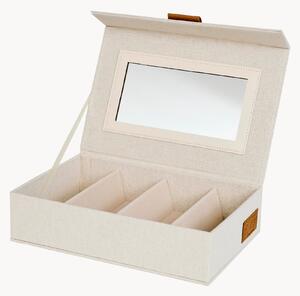 Scatola portaocchiali con specchio Premium