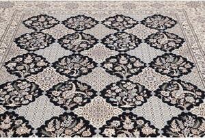Tappeto Nain 6la Stilizzato Blu Scuro Avorio 206x300 Cm