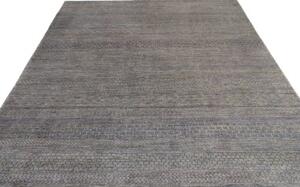 Tappeto Cromopura Geometrico Blu Avio Grigio Tortora 198x266 Cm