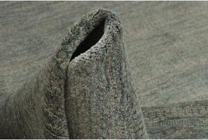 Tappeto Cromopura Geometrico Blu Petrolio Grigio Tortora 198x288 Cm