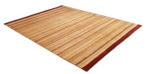 Tappeto Cromopura Geometrico Beige Bordeaux 199x271 Cm