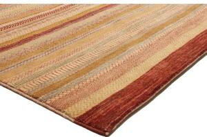 Tappeto Cromopura Geometrico Beige Rosso Mattone 198x296 Cm