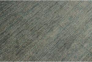 Tappeto Cromopura Geometrico Blu Petrolio Grigio Tortora 198x288 Cm