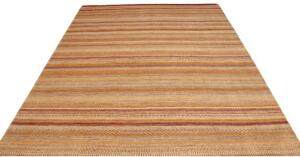 Tappeto Cromopura Geometrico Beige Rosso Mattone 198x296 Cm