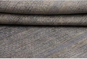 Tappeto Cromopura Geometrico Blu Avio Grigio Tortora 198x266 Cm