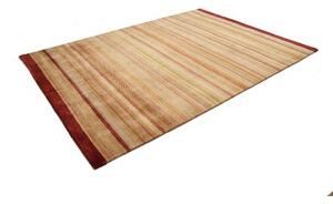 Tappeto Cromopura Geometrico Beige Bordeaux 199x271 Cm