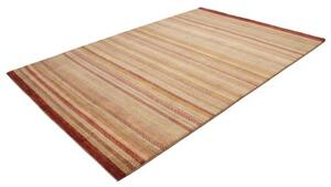 Tappeto Cromopura Geometrico Beige Rosso Mattone 198x296 Cm