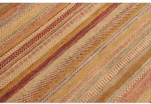 Tappeto Cromopura Geometrico Beige Rosso Mattone 198x296 Cm