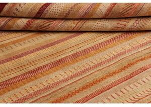 Tappeto Cromopura Geometrico Beige Bordeaux 199x271 Cm