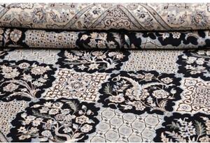 Tappeto Nain 6la Stilizzato Blu Scuro Avorio 206x300 Cm