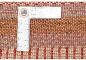 Tappeto Cromopura Geometrico Beige Rosso Mattone 198x296 Cm