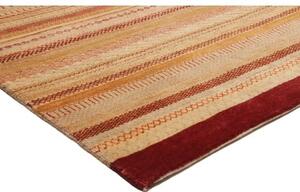 Tappeto Cromopura Geometrico Beige Bordeaux 199x271 Cm