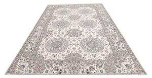 Tappeto Nain 6la Medaglione Avorio Blu 215x317 Cm