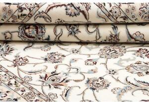 Tappeto Nain 6la Floreale Avorio Blu 160x235 Cm