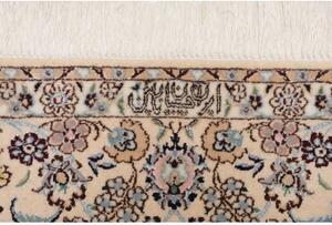 Tappeto Nain 6la Medaglione Floreale Blu Scuro Avorio 160x235 Cm