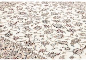 Tappeto Nain 6la Floreale Avorio Blu 160x235 Cm