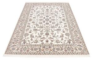 Tappeto Nain 6la Floreale Avorio Blu 160x235 Cm