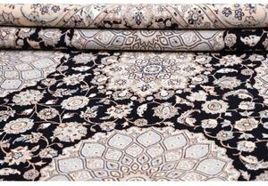 Tappeto Nain 6la Geometrico Blu Scuro Avorio 217x316 Cm