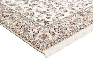 Tappeto Nain 6la Floreale Avorio Blu 160x235 Cm
