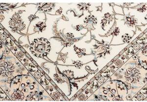 Tappeto Nain 6la Floreale Avorio Blu 160x235 Cm