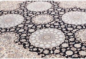 Tappeto Nain 6la Geometrico Blu Scuro Avorio 217x316 Cm