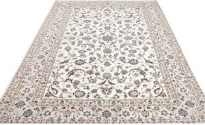 Tappeto Nain 6la Floreale Avorio Blu 207x304 Cm