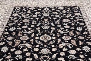 Tappeto Nain 6la Floreale Blu Scuro Avorio 205x307 Cm