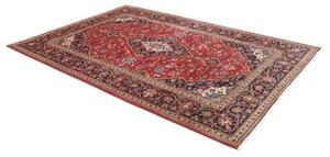 Tappeto Ardakan Medaglione Floreale Rosso Blu Scuro 197x299 Cm