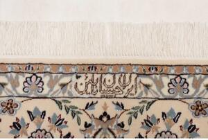 Tappeto Nain 6la Medaglione Floreale Blu Scuro Avorio 148x223 Cm
