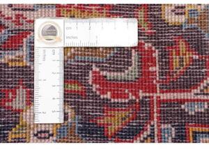 Tappeto Ardakan Medaglione Floreale Rosso Blu Scuro 197x299 Cm