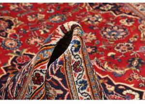 Tappeto Ardakan Medaglione Floreale Rosso Blu Scuro 197x299 Cm