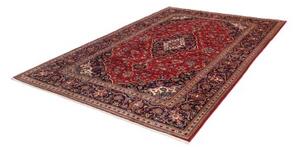 Tappeto Ardakan Medaglione Floreale Rosso Blu Scuro 197x299 Cm